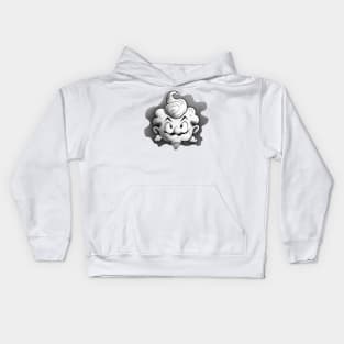 Muffin cloud balloon Kids Hoodie